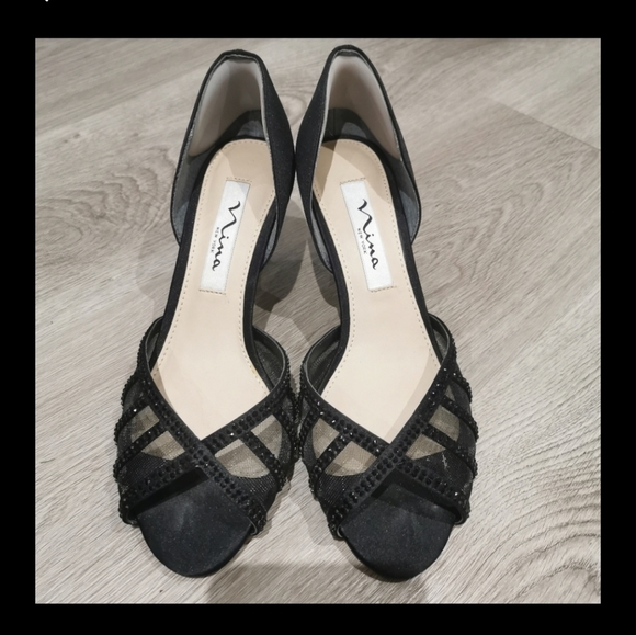 Nordstrom Nina Corita Emblished mesh sandal - Picture 7 of 8